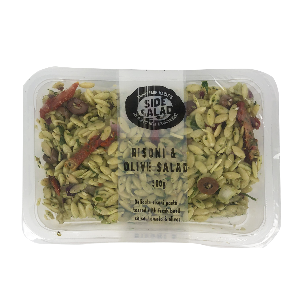 Harris Farm Side Salad Risoni and Olive Salad 500g