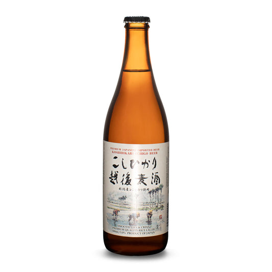 Echigo Koshihikari Rice Lager 500ml | Harris Farm Online