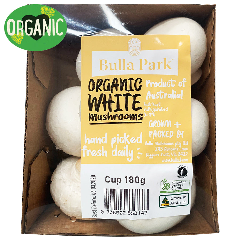 Organic Mushrooms Cup  | Harris Farm Online