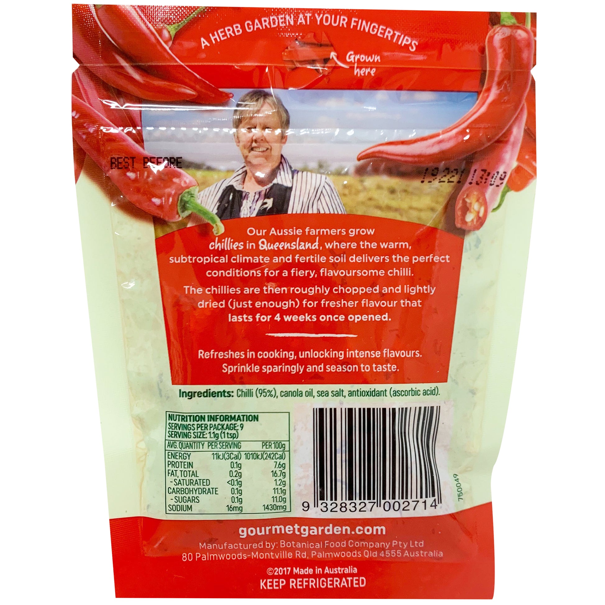 Gourmet Garden Chilli Lightly Dried | Harris Farm Online