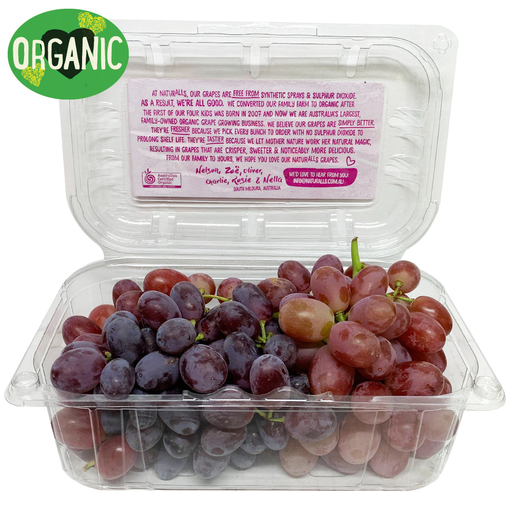 Grapes Red Seedless Organic | Harris Farm Online