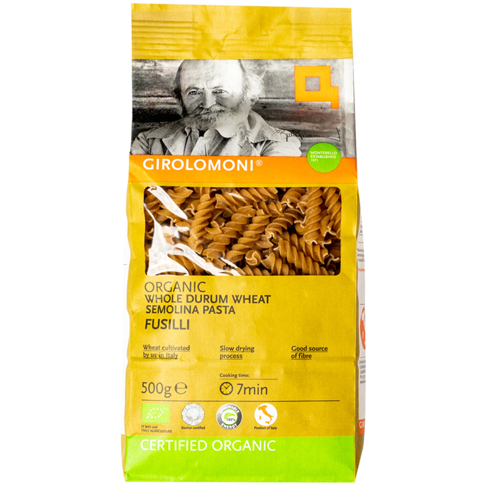 Girolomoni Organic Whole Durum Wheat Fusilli | Harris Farm Online