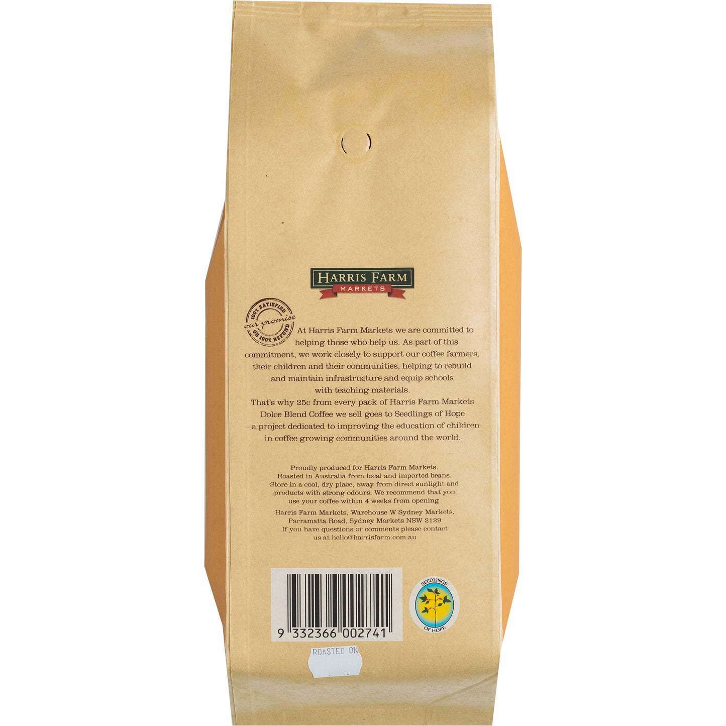 Harris Farm Premium Dolce Blend Coffee Beans | Harris Farm Online