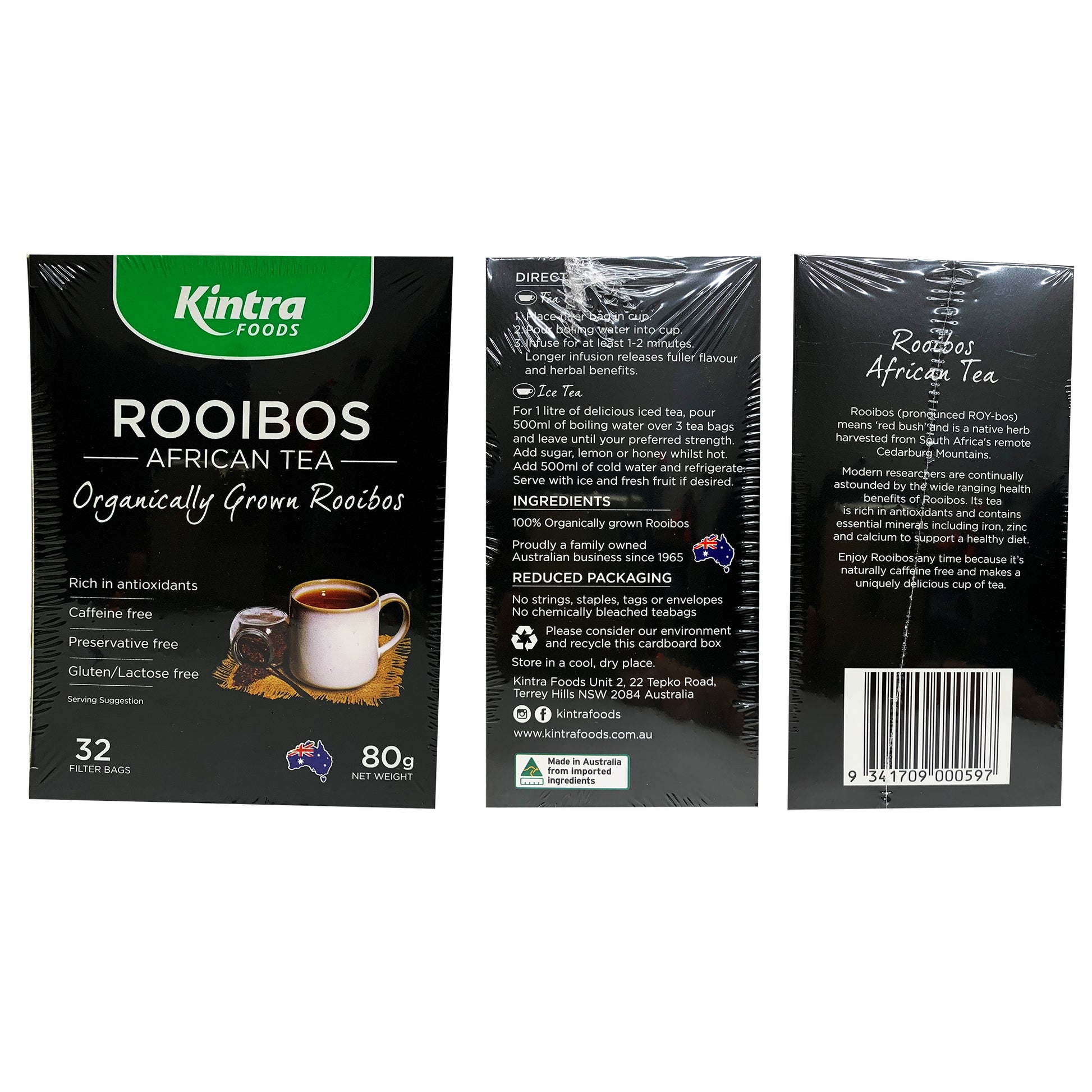 Kintra Foods Rooibos African Tea | Harris Farm Online