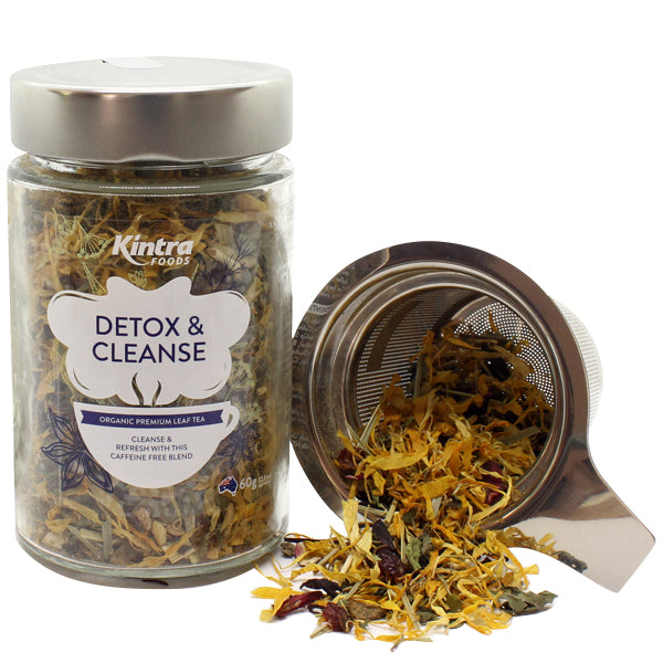 Kintra Foods Detox and Cleanse Loose Leaf Tea | Harris Farm Online