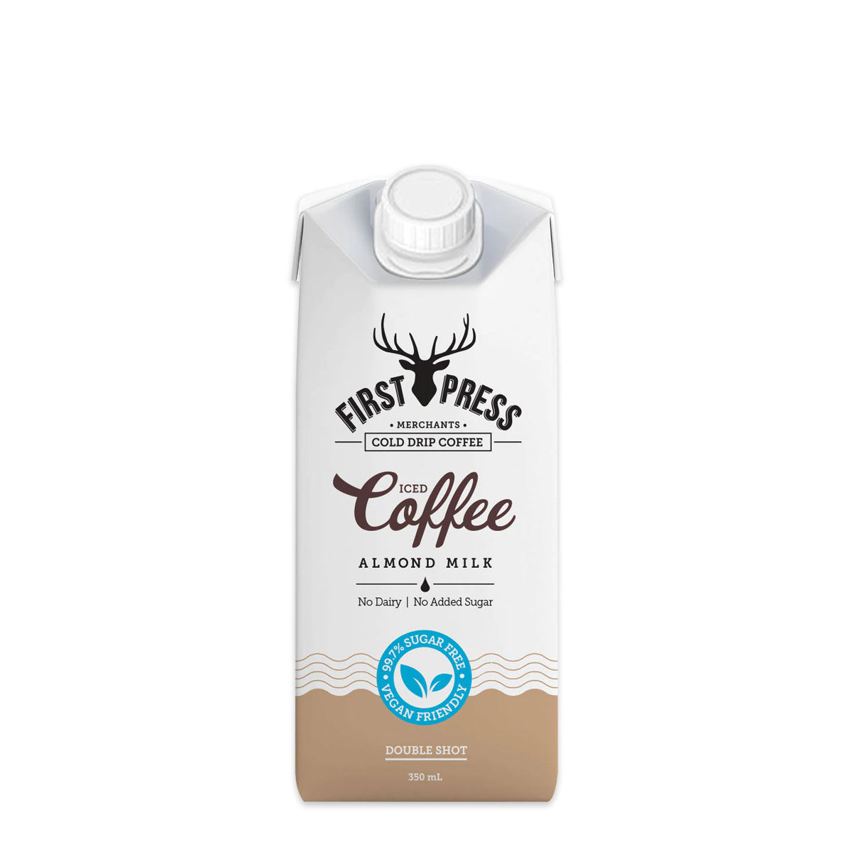 First Press Iced Coffee Almond Milk No Added Sugar 350ml | Harris Farm Online