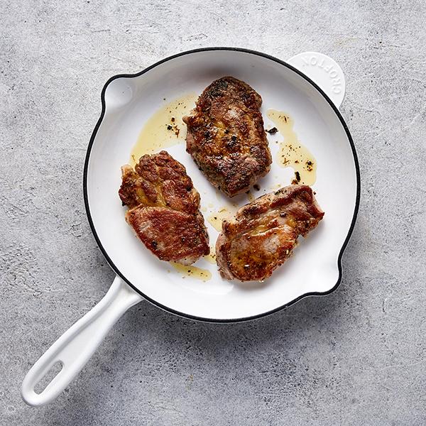 buy Puttanesca Pork Steaks meal kits online from harris farm