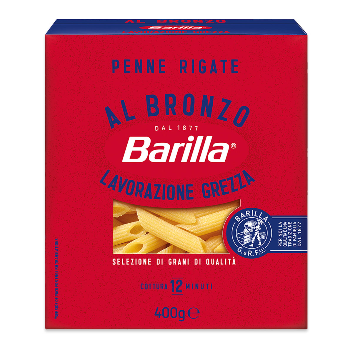 Barilla Al Bronzo Penne Rigate 400g | Harris Farm Online