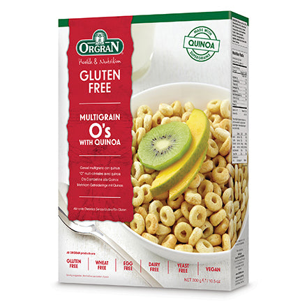 Orgran Multigrain O's with Quinoa 300g