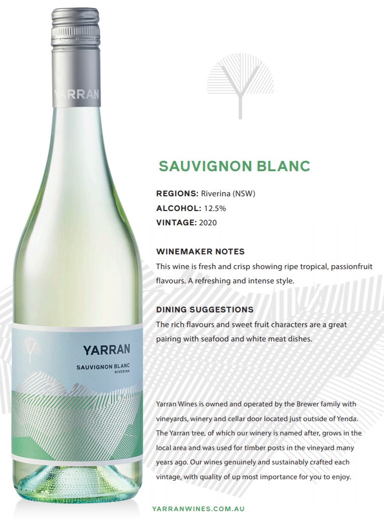 Yarran Sauvignon Blanc Case | Harris Farm Online