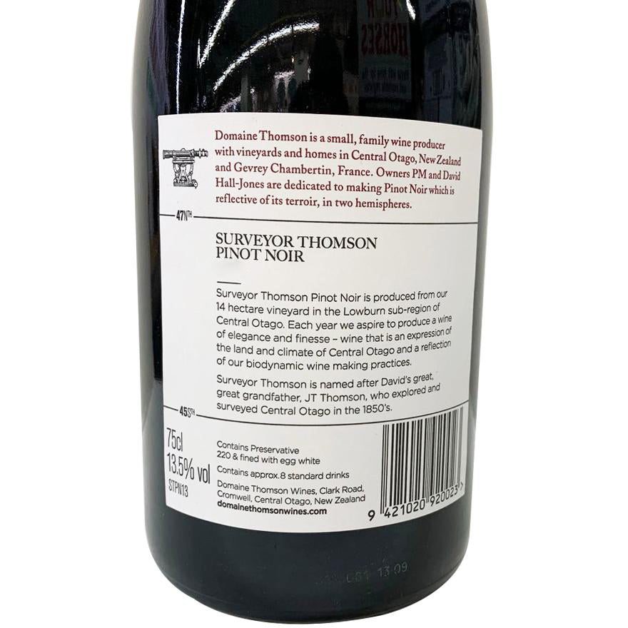 Domaine Thompson Surveyor Thompson Pinot Noir Central Otago NZ 750ml