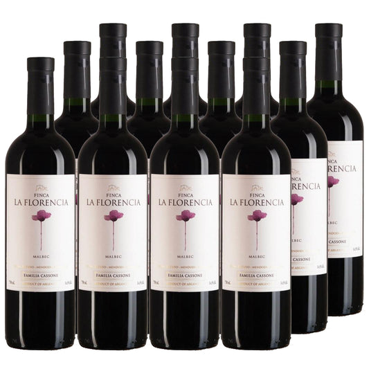 Familia Cassone Malbec Finca La Florencia Mendoza Argentina Case 12x750ml