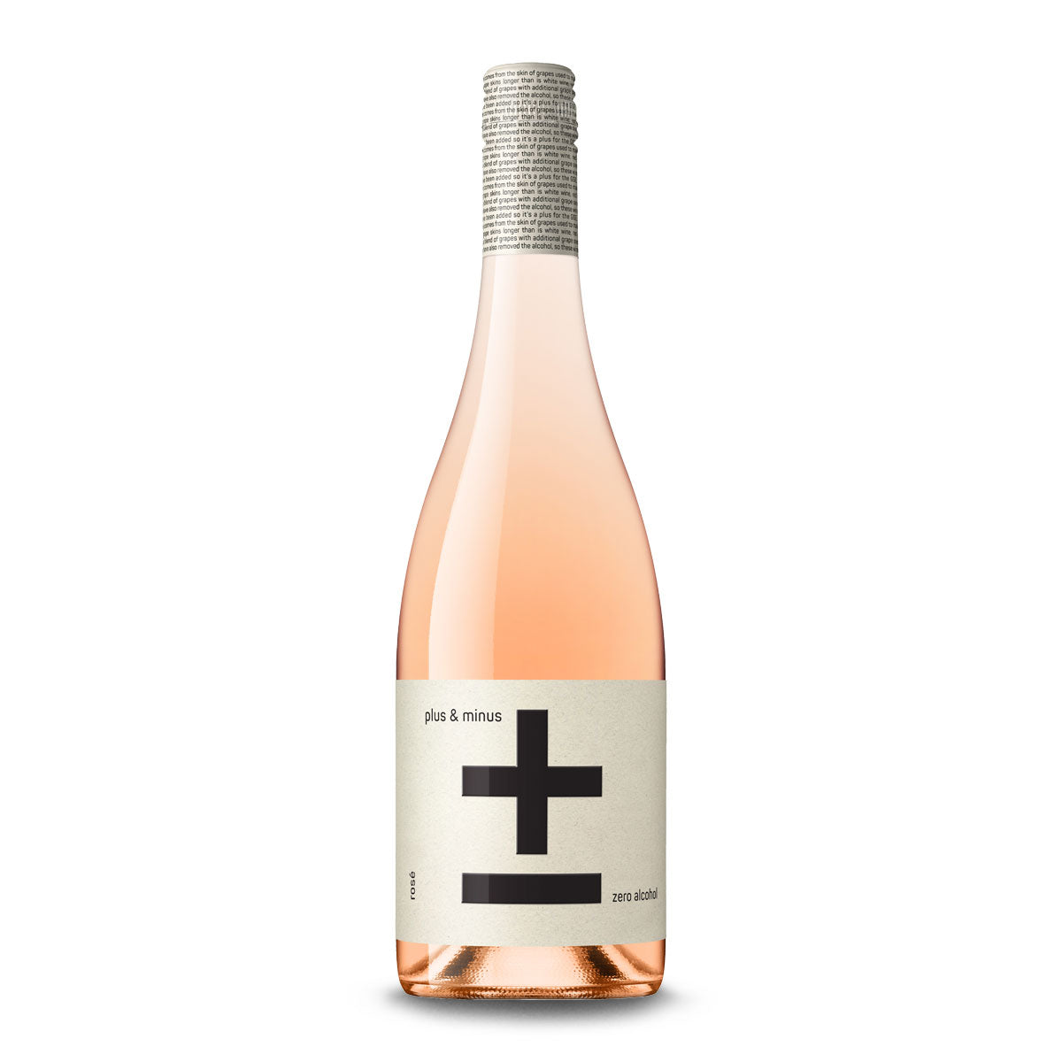 Plus and Minus Zero Alcohol Premium Rose Barossa Case 6 x 750ml | Harris Farm Online