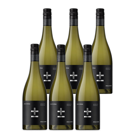 Plus and Minus Zero Alcohol Premium Adelaide Hills Chardonnay Case 6 x 750ml | Harris Farm Online