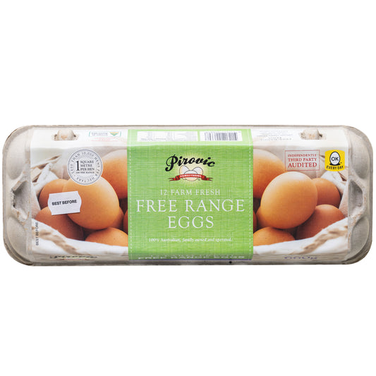 Pirovic Free Range Eggs | Harris Farm Online