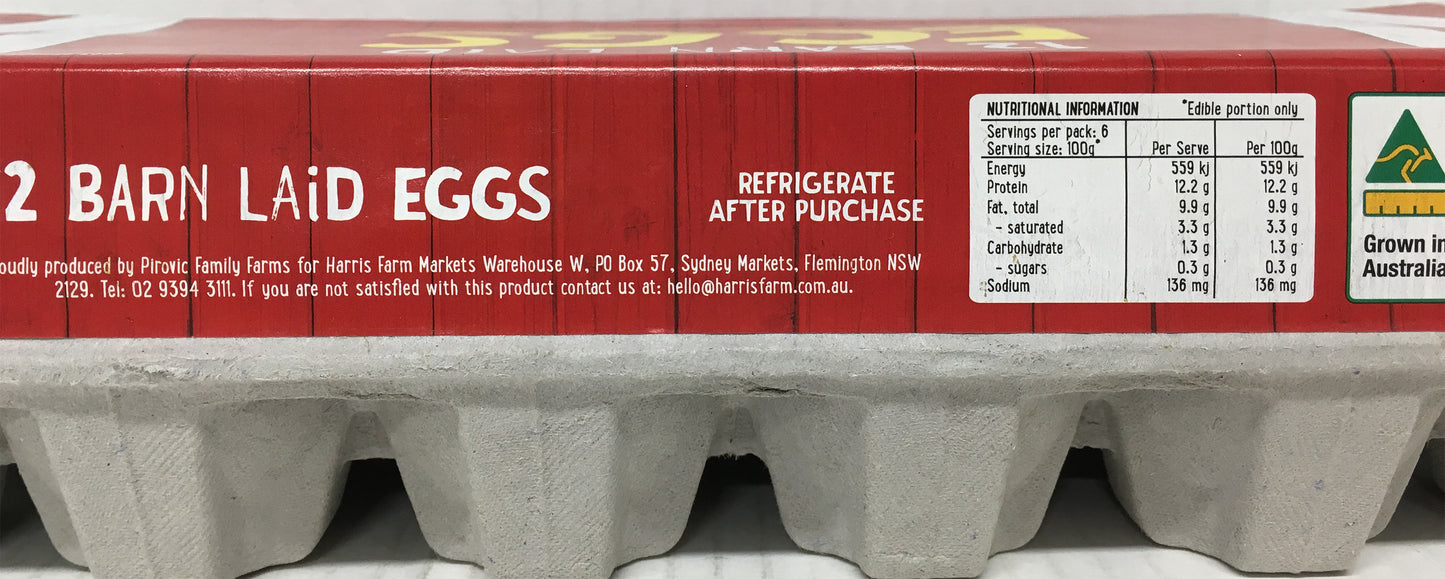 Harris Farm Barn Laid Eggs | Harris Farm Online