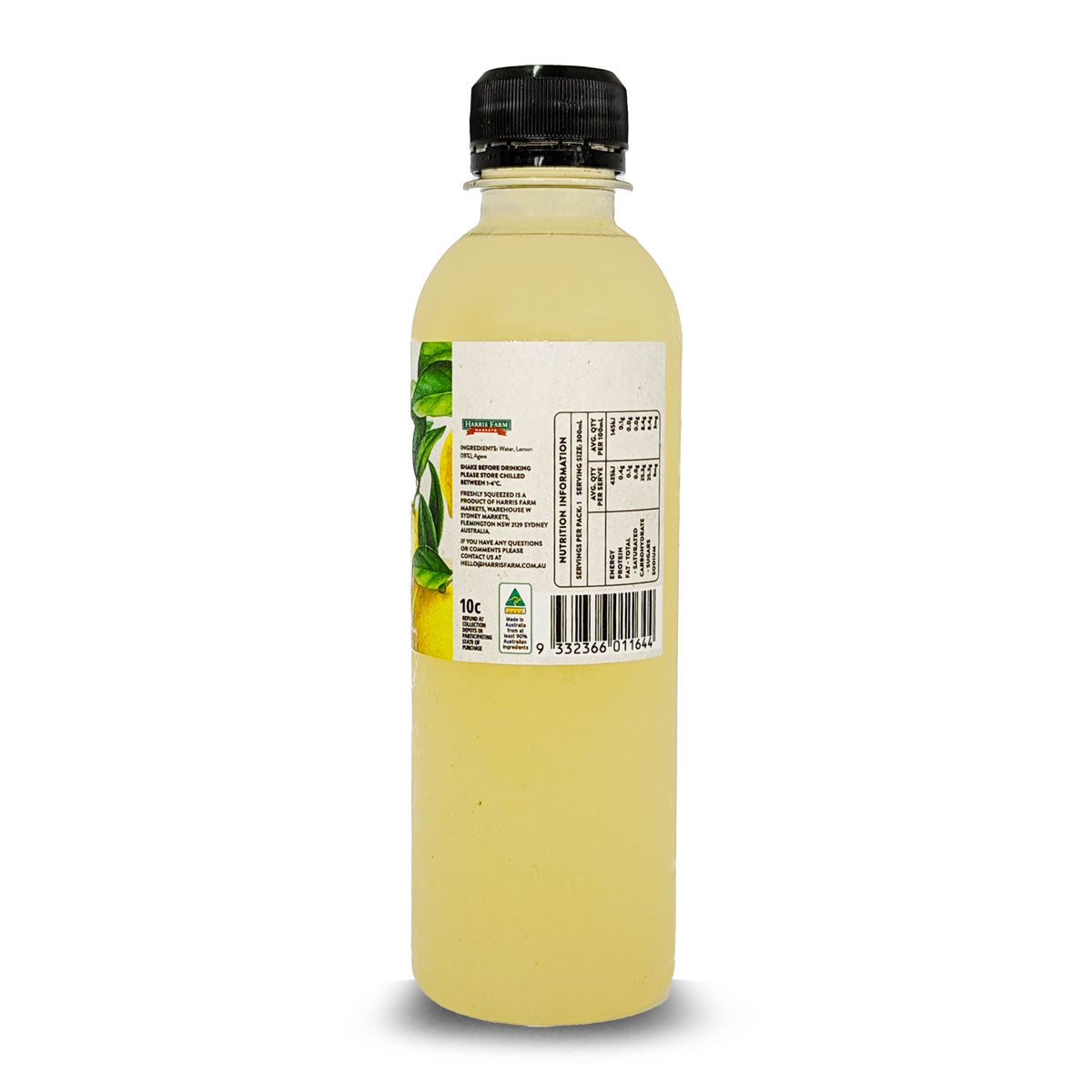 Harris Farm Fresh Lemonade Juice 300ml | Harris Farm Online