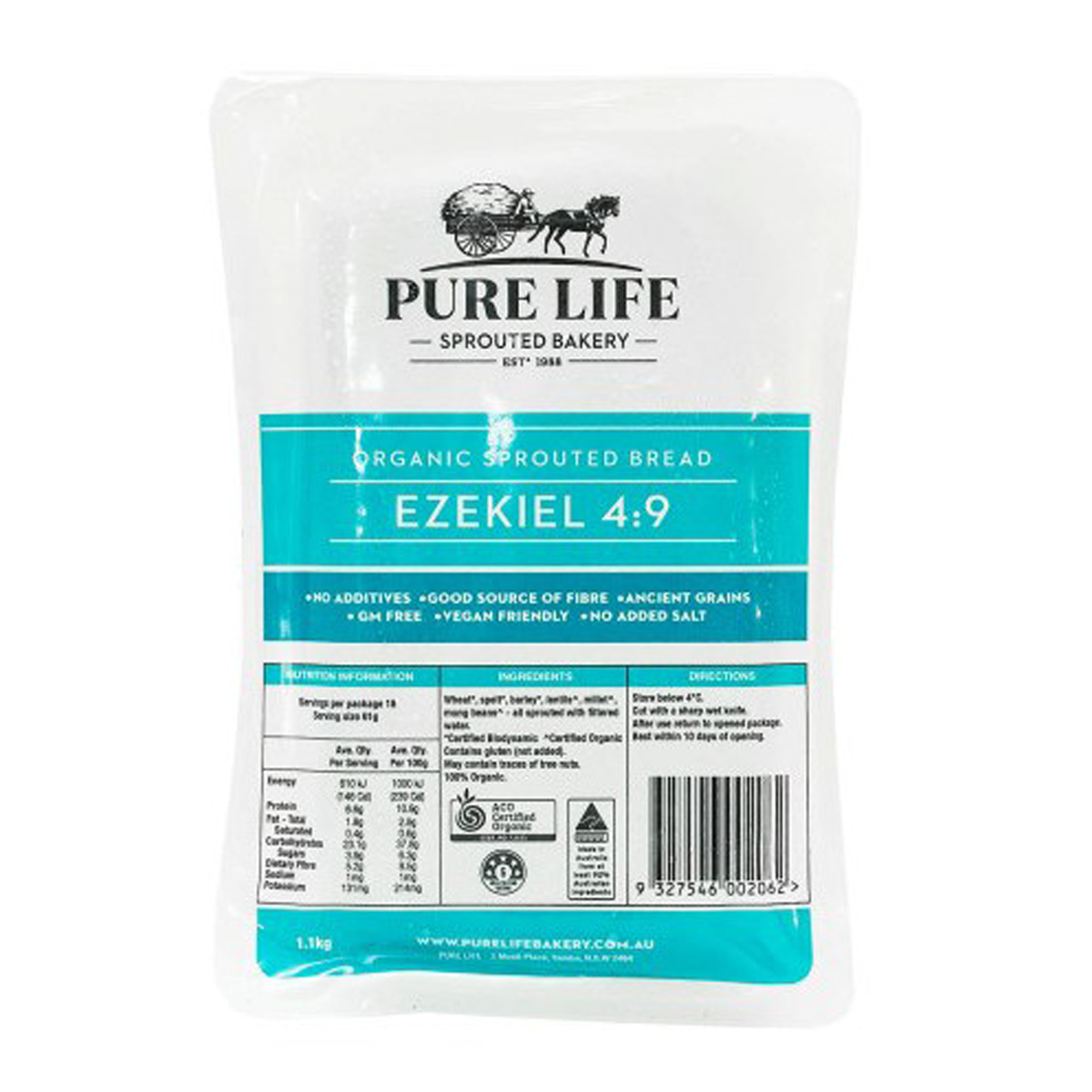 Purelife Sprouted Ezekiel 1kg