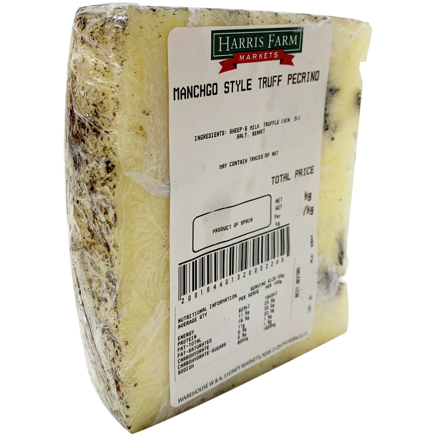 Manchego Style Truffle Pecorino | Harris Farm Online