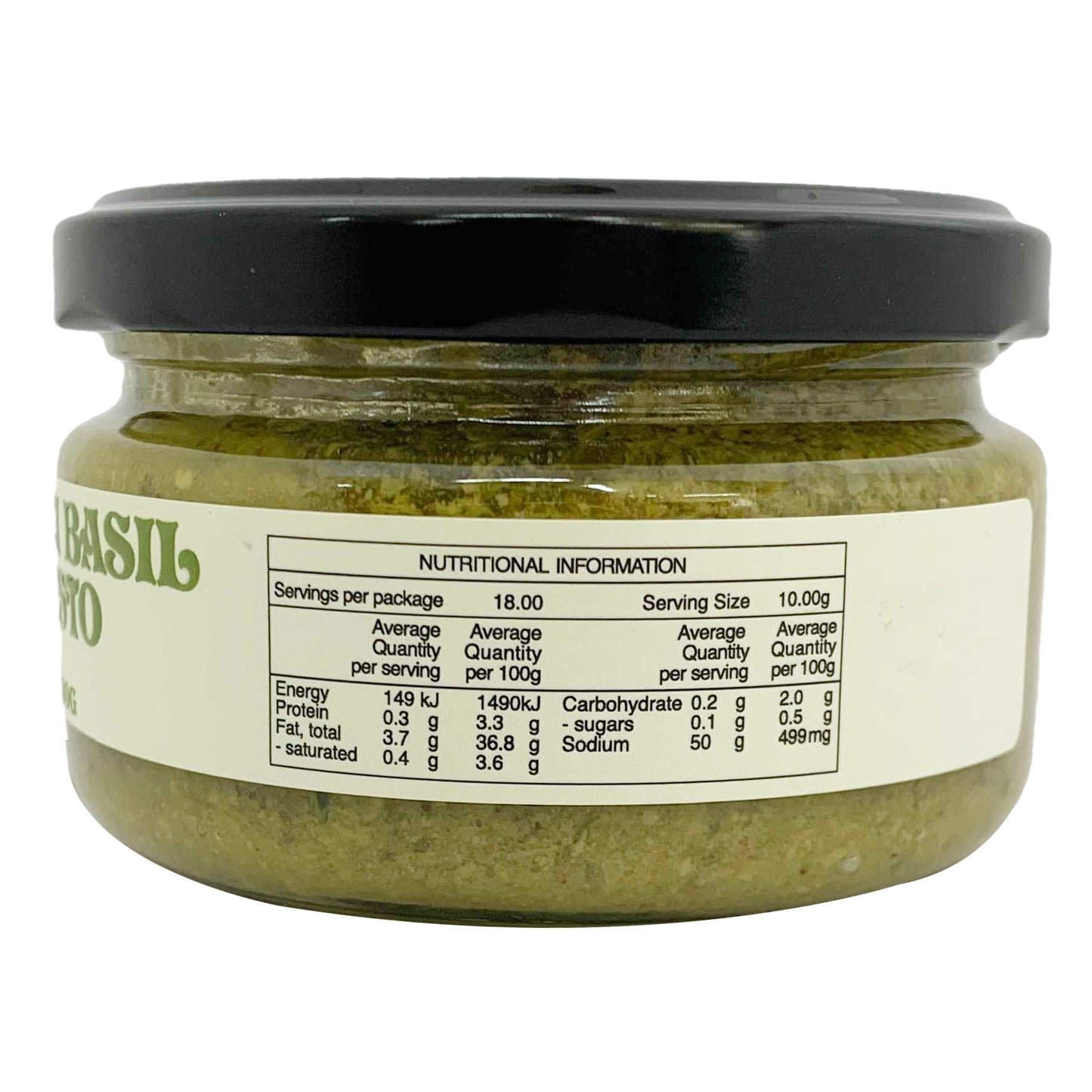 Naked Byron Foods Vegan Basil Pesto | Harris Farm Online