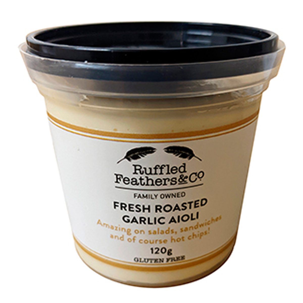 Ruffled Feathers Roasted Garlic Aioli 120g