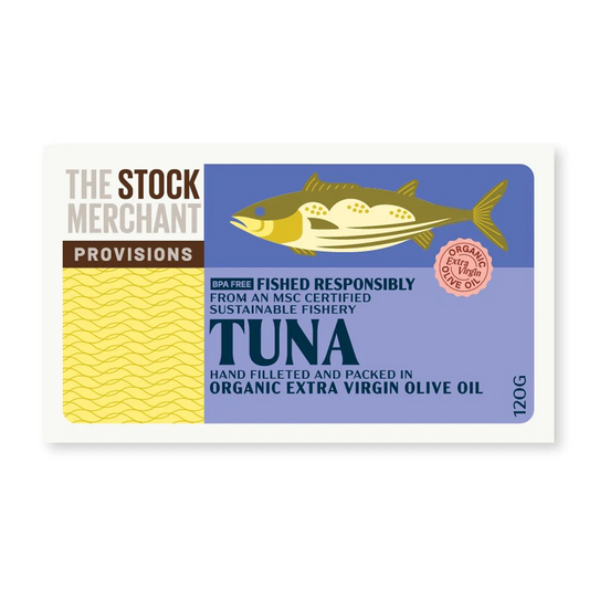 The Stock Merchant MSC Tuna in Extra Virgin Olive Oil 120g