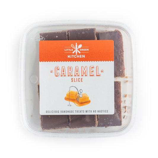 Little Green Kitchen Caramel Slice | Harris Farm Online