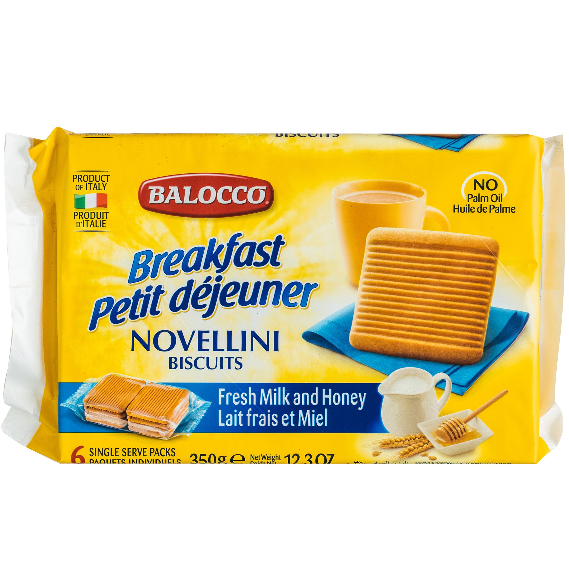 Balocco Novellini Biscuits Fresh Milk and Honey | Harris Farm Online