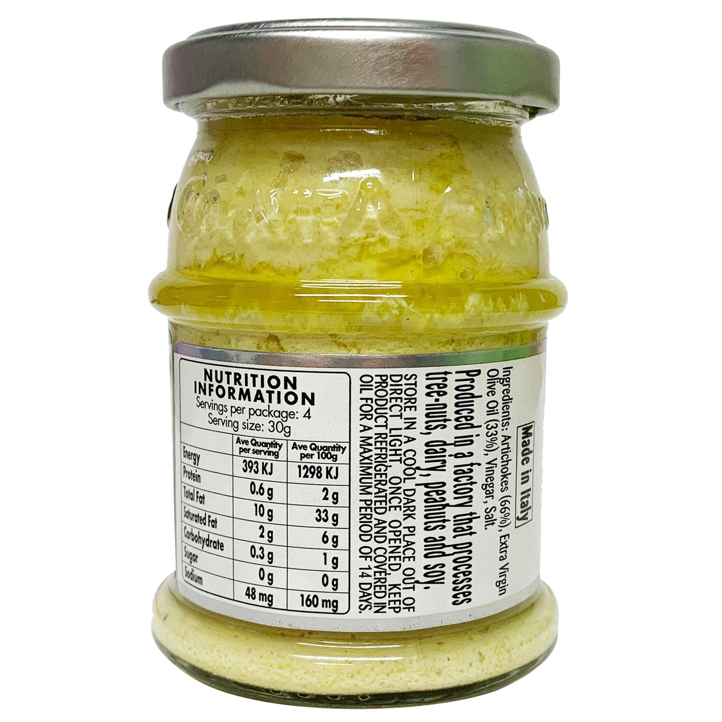 Colavita Artichoke Tapenade In Extra Virgin Olive Oil 135g