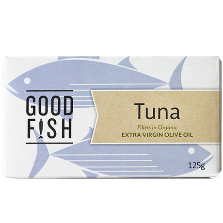 Good Fish Tuna Fillets in Organic Extra Virgin Olive Oil | Harris Farm Online