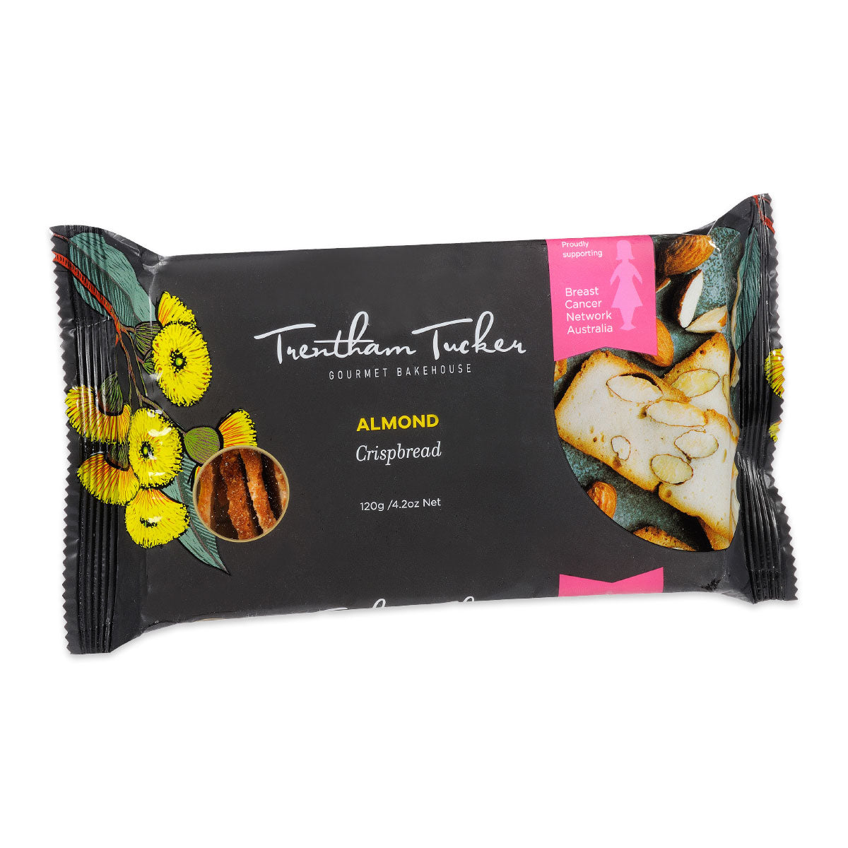 Trentham Tucker Crispbread Almond 120g | Harris Farm Online