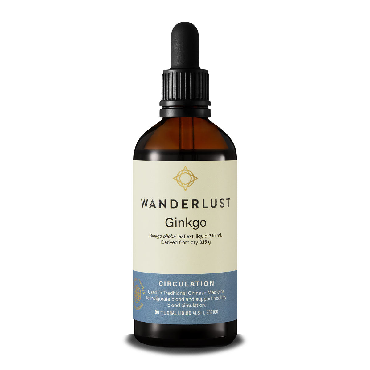 Wanderlust Ginkgo Drops 90ml | Harris farm Online