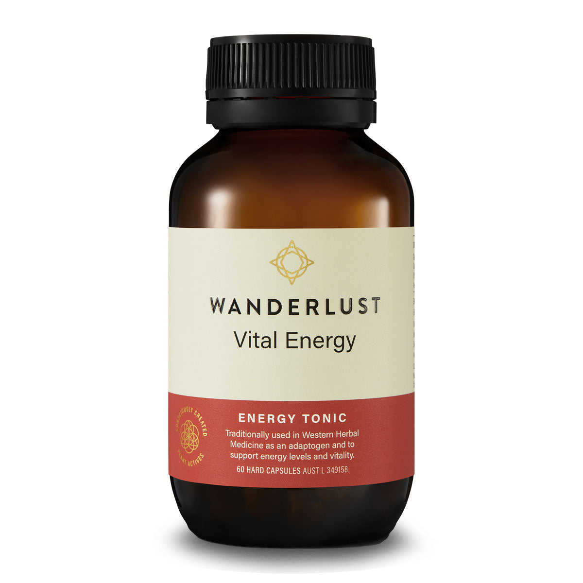 Wanderlust Vital Energy 60 Capsules | Harris Farm Online