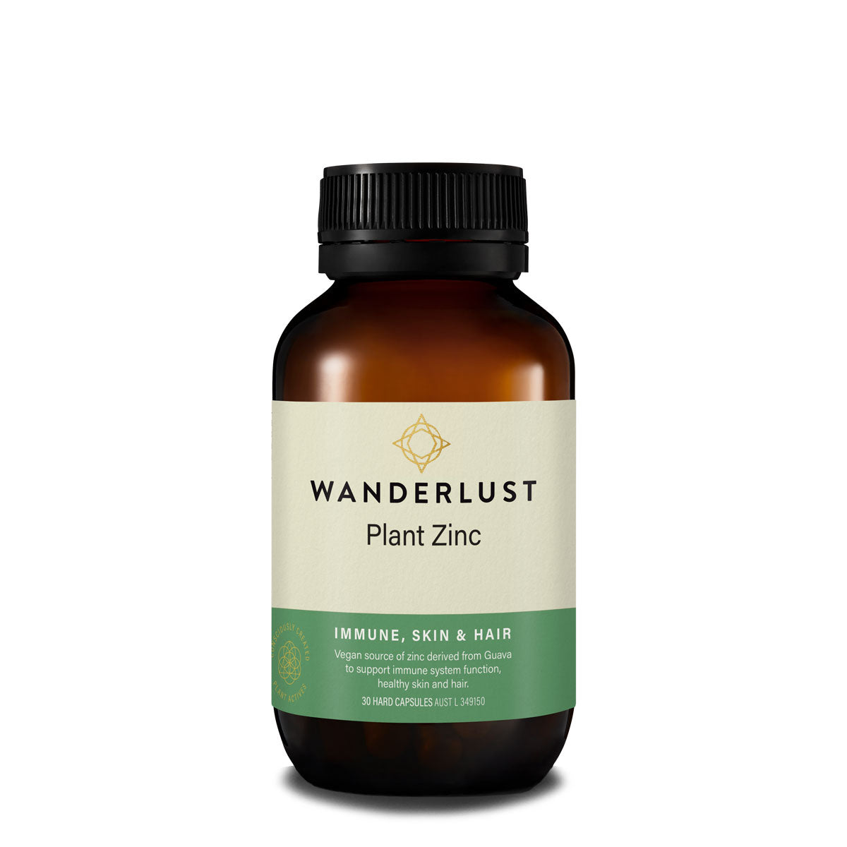 Wanderlust Plant Zinc 30 Capsules | Harris Farm Online