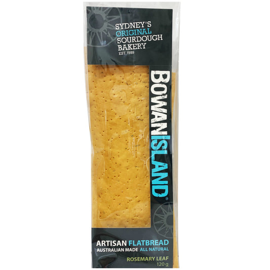 Bowan Island Rosemary Leaf Flatbread 120g