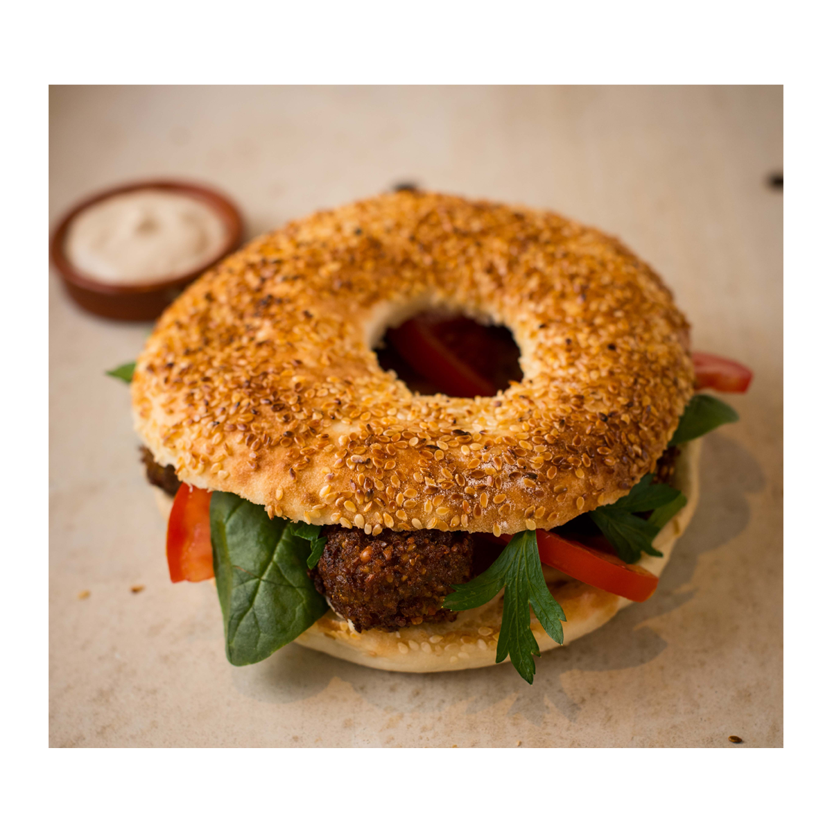 Bubeleh Bakery Mini Bagels Sesame Seeds x5 300g