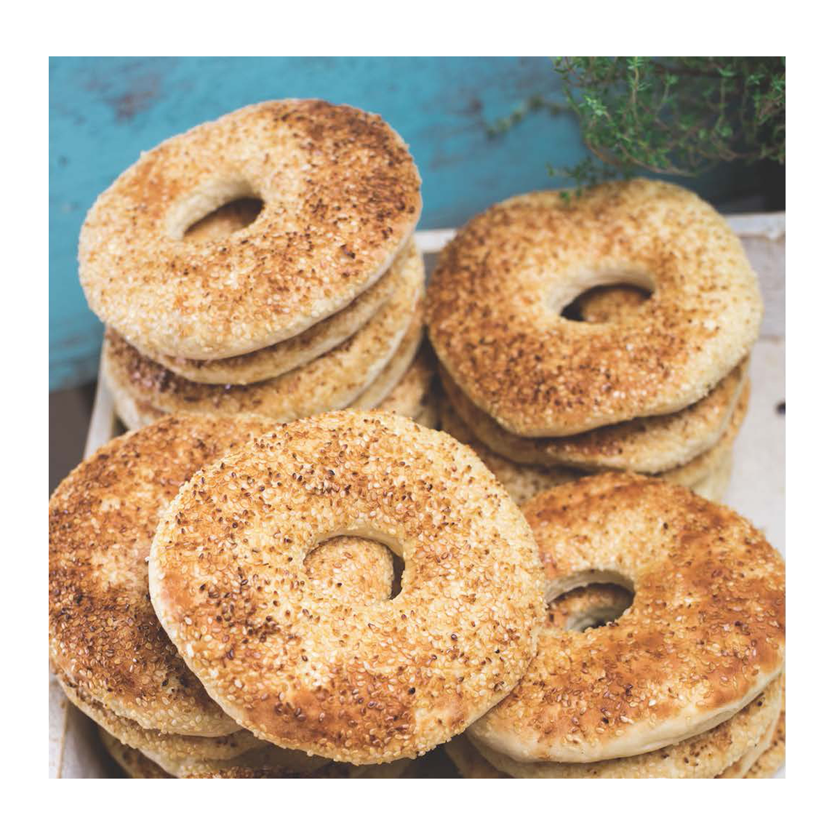 Bubeleh Bakery Mini Bagels Sesame Seeds x5 300g