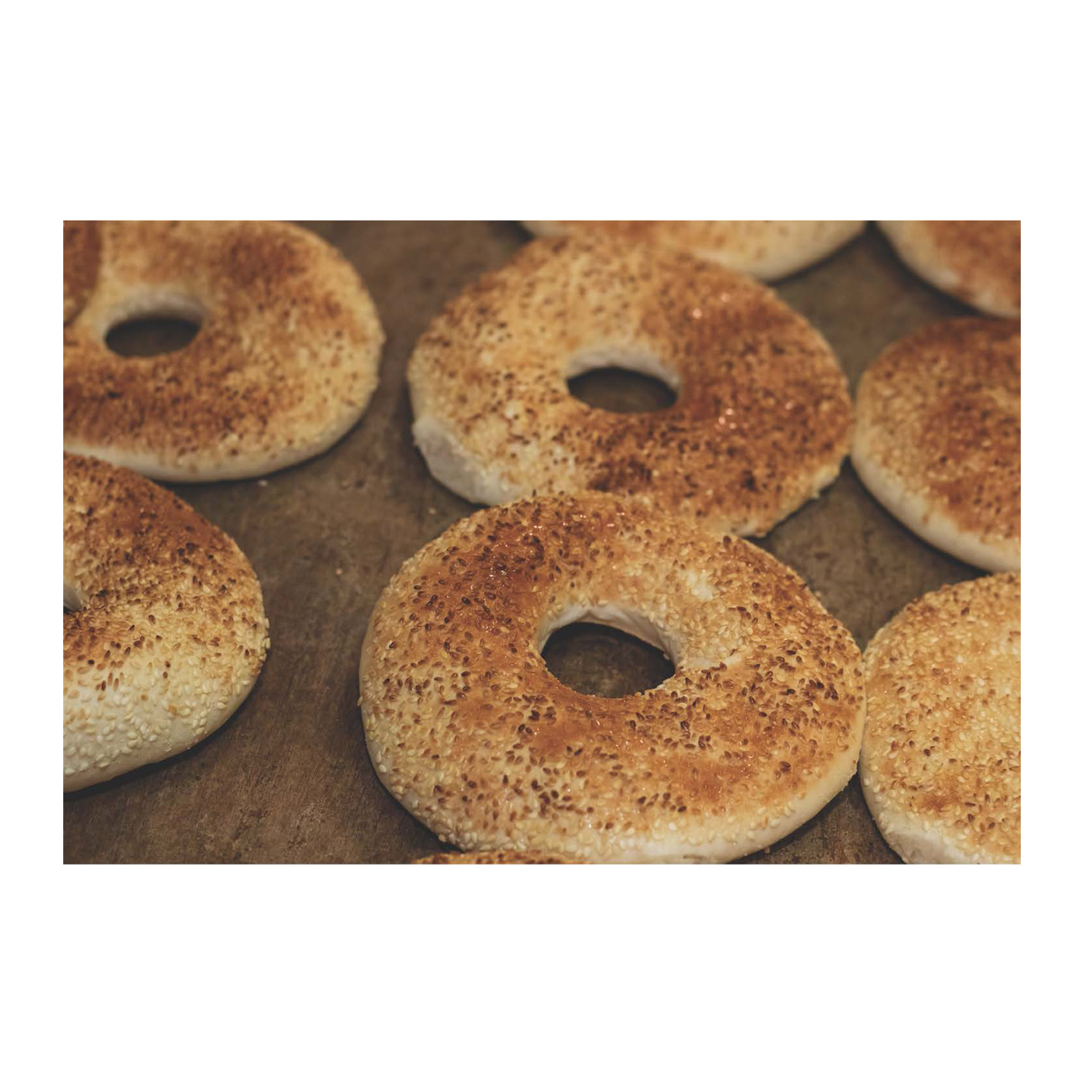 Bubeleh Bakery Mini Bagels Sesame Seeds x5 300g