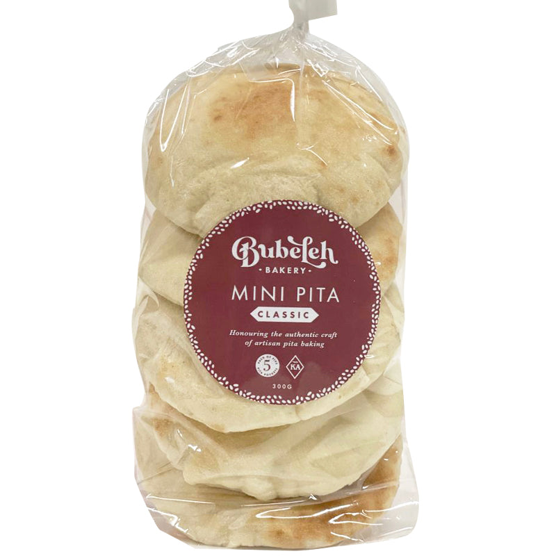 Bubeleh Bakery Classic Mini Pita | Harris Farm Online