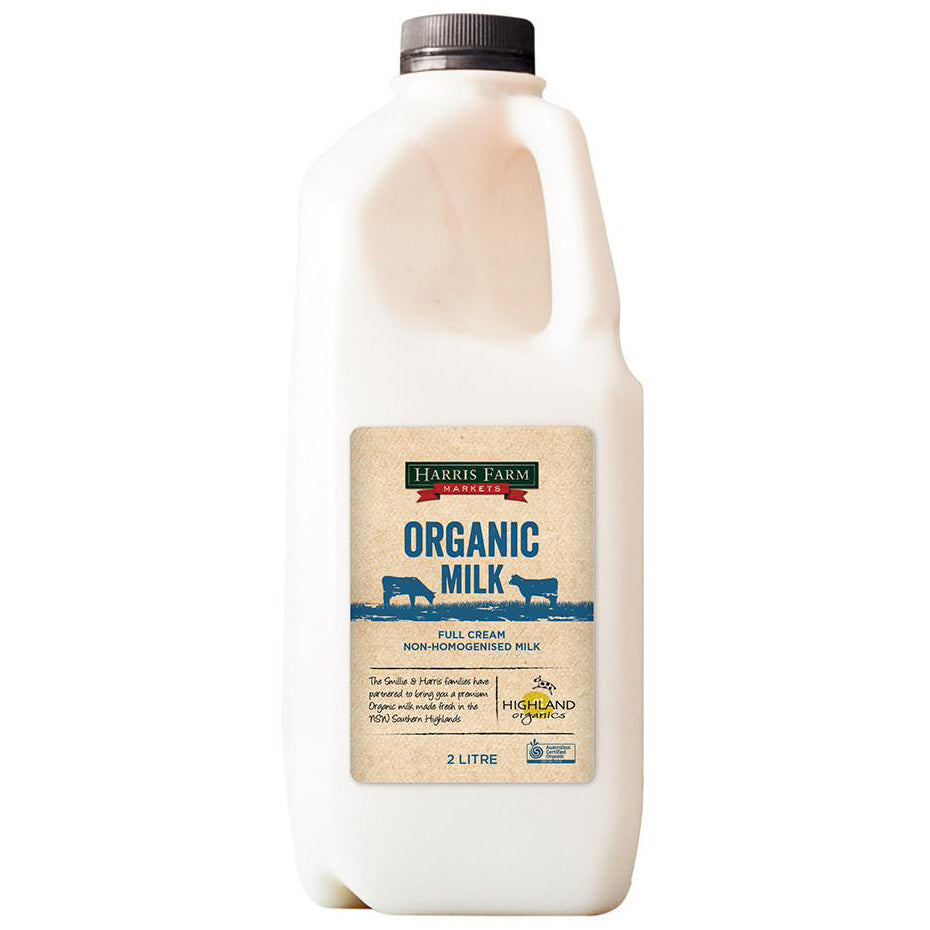 Harris Farm - Milk Organic - Full Cream Non-Homogenised | Harris Farm Online