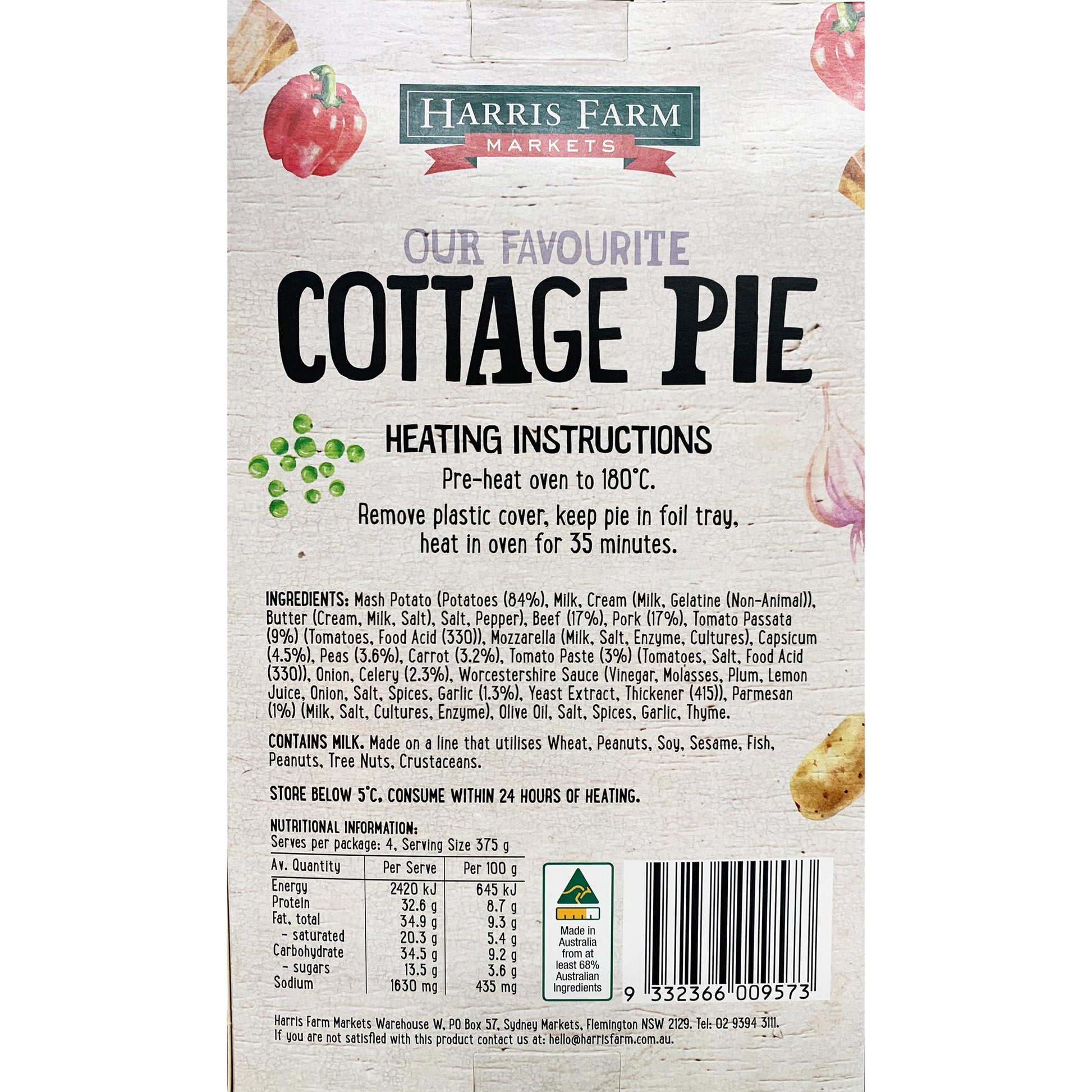 Harris Farm Cottage Pie | Harris Farm Online