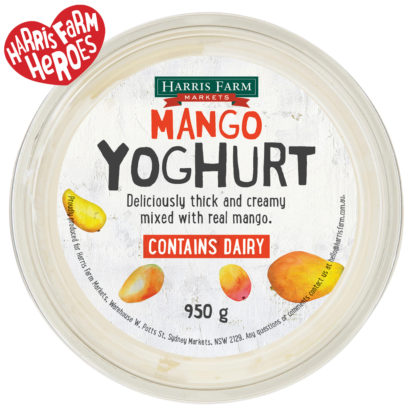 Harris Farm Yoghurt Mango | Harris Farm Online