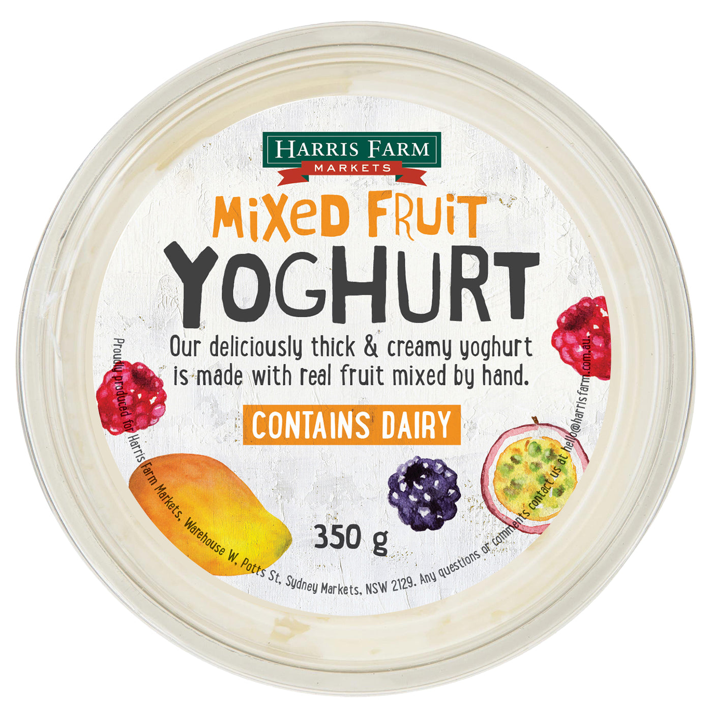 Harris Farm Yoghurt Mixed Fruit | Harris Farm Online