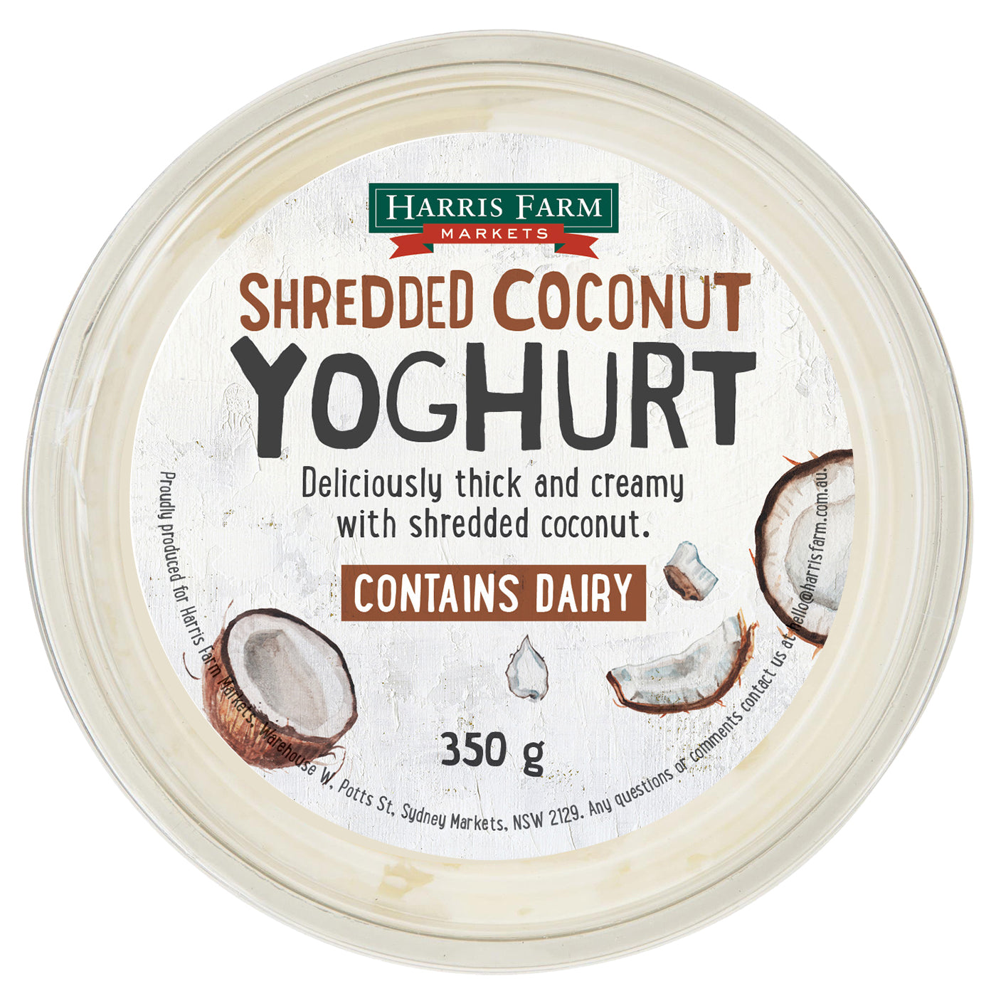 Harris Farm Yoghurt Shredded Coconut | Harris Farm Online