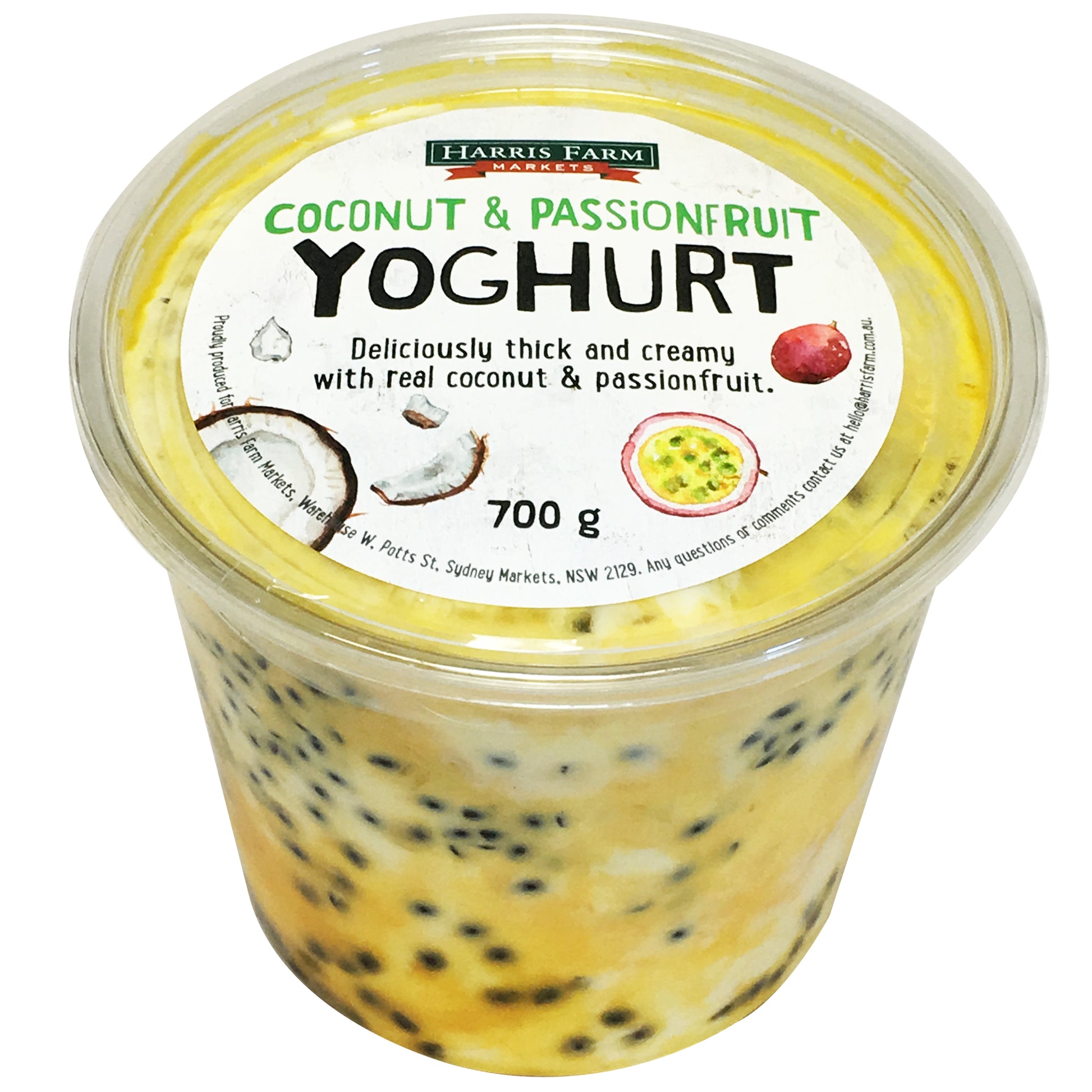 Harris Farm Yoghurt Coconut Passionfruit | Harris Farm Online