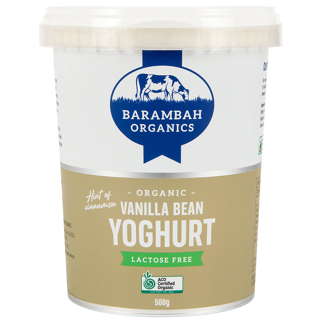 Barambah Organics Vanilla Bean Yoghurt | Harris Farm Online