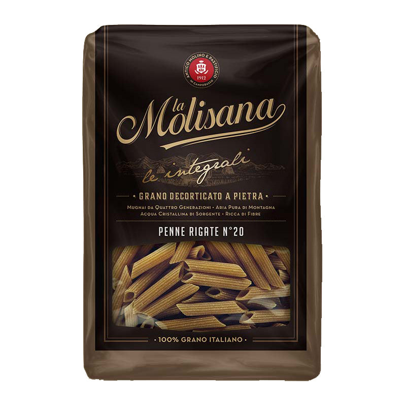 La Molisana Whole Wheat Penne Rigate N.20 | Harris Farm Online