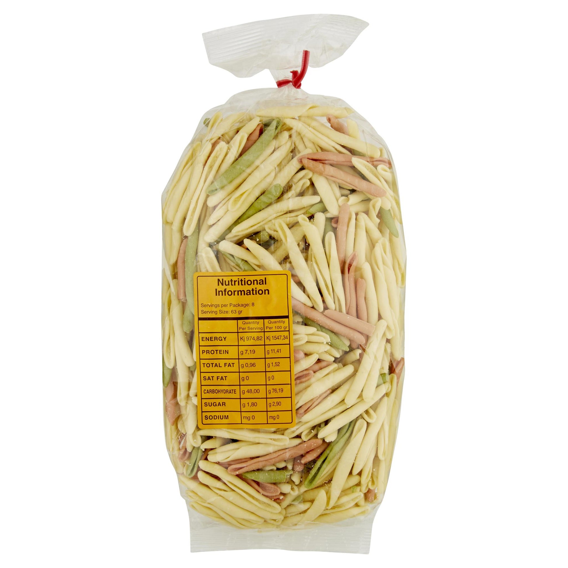 Squisito Fusilli 3 Colour 500g , Grocery-Pasta - HFM, Harris Farm Markets
 - 2