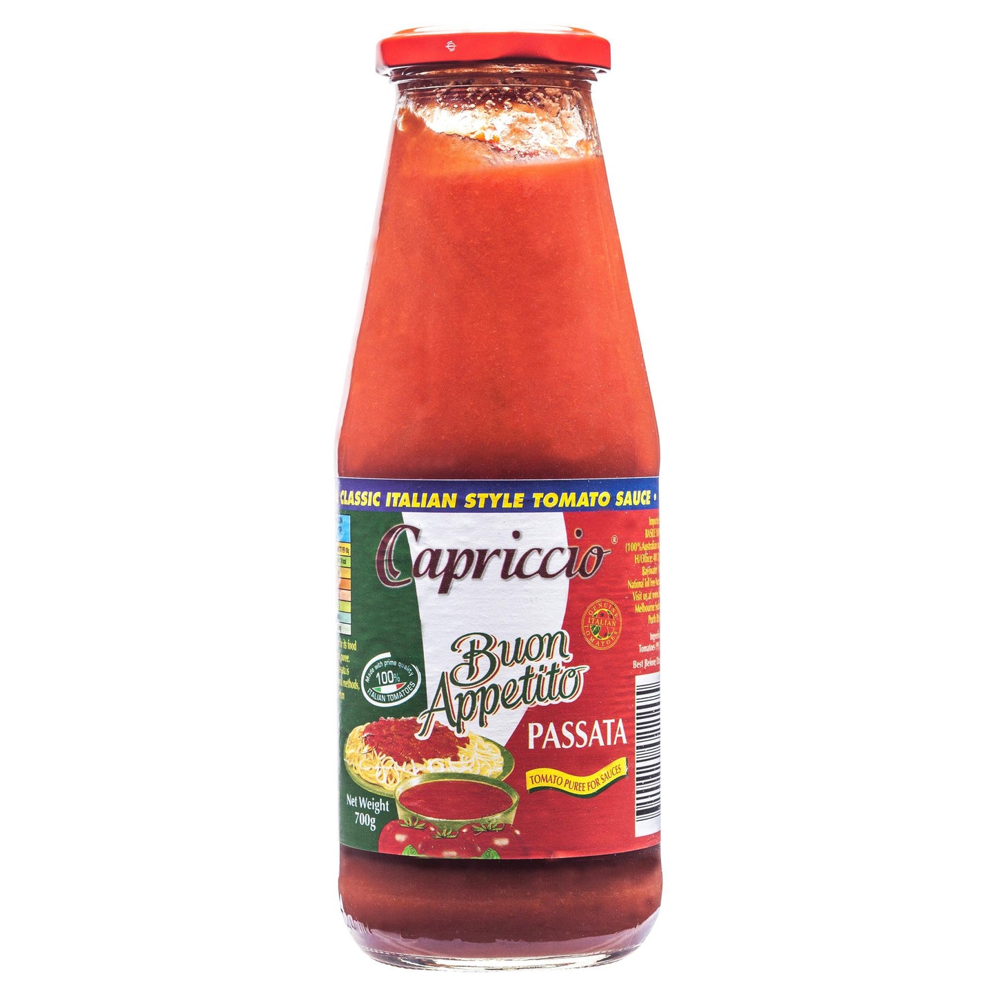 Capriccio Passata 700g , Grocery-Can Veg - HFM, Harris Farm Markets
 - 1