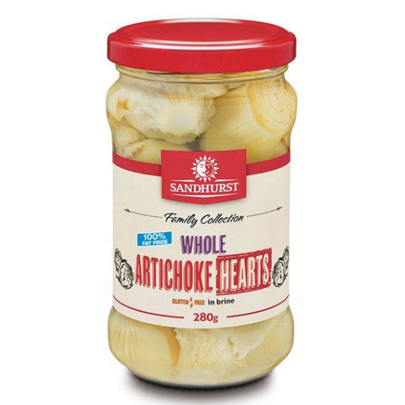 Sandhurst Wholes Artichokes Hearts in Brine 280g